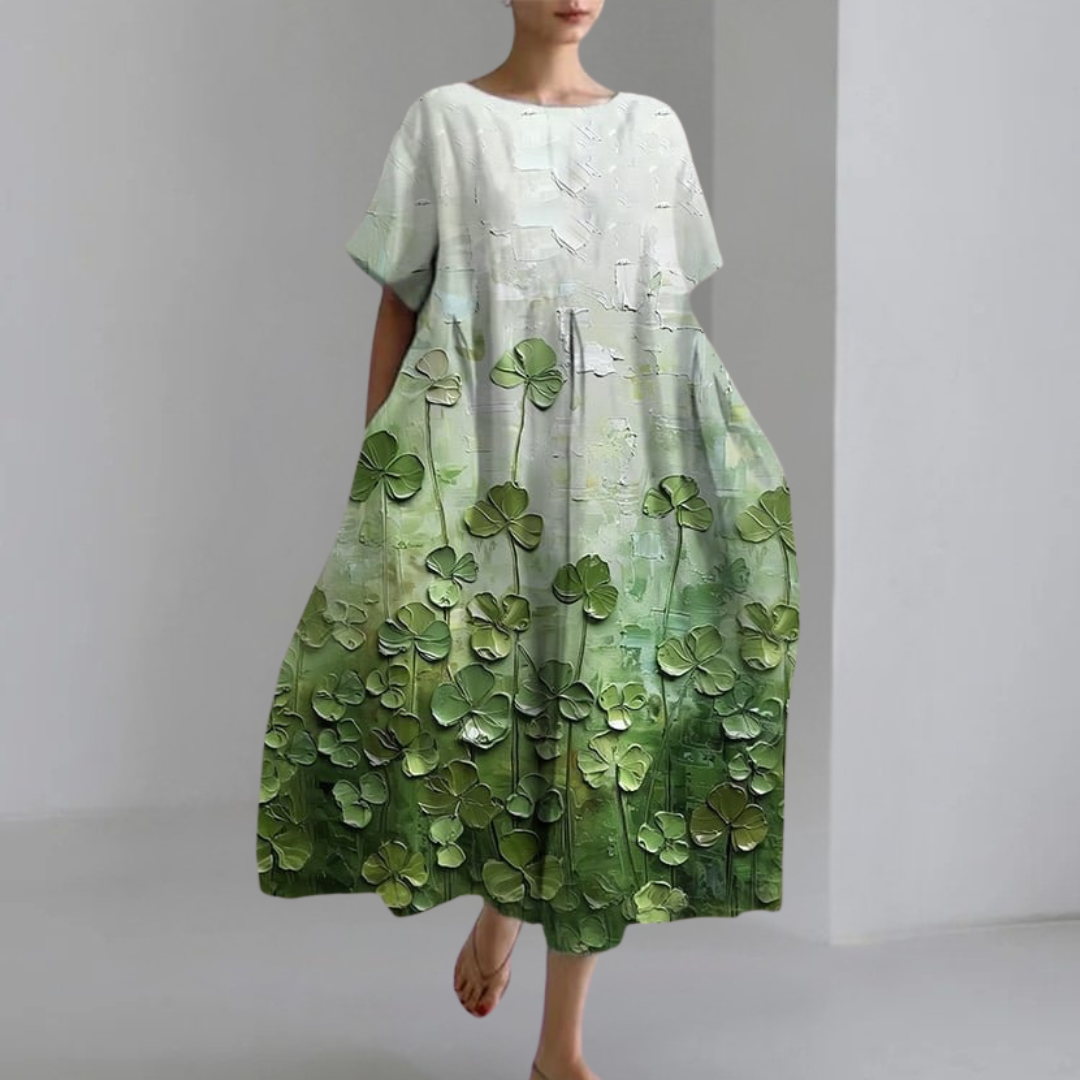 Patterned Maxi Dress