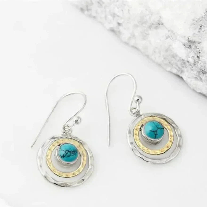 サトゥルナ | ボヘミアンターコイズイヤリング