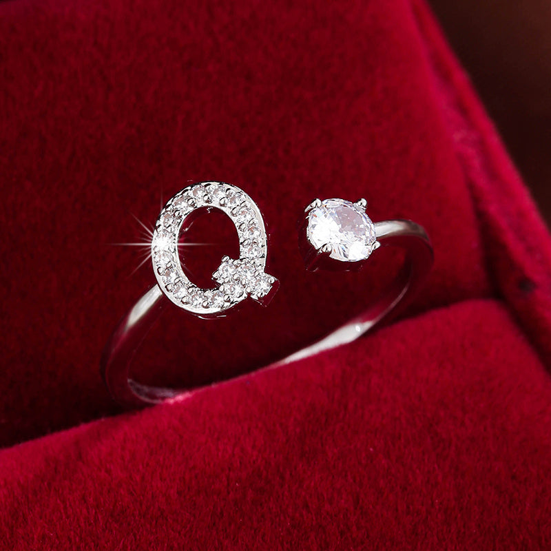 26英文字 合成ジルコニア 調整可能リング