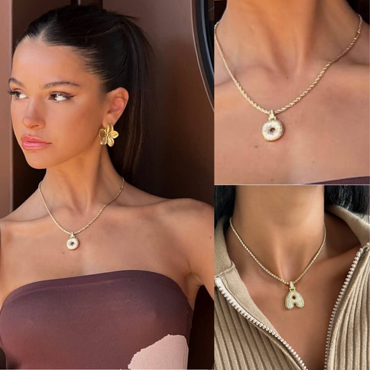 ヒップホップスタイル 26個の英字アルファベットペンダント