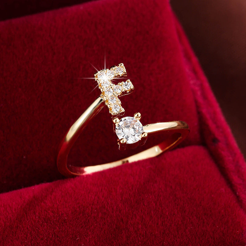 26英文字 合成ジルコニア 調整可能リング