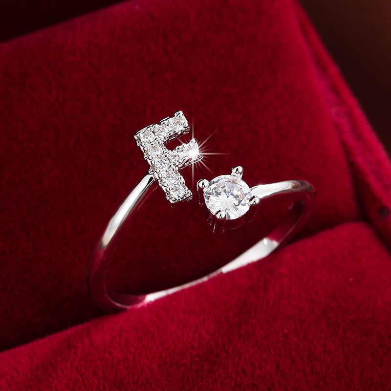 26英文字 合成ジルコニア 調整可能リング