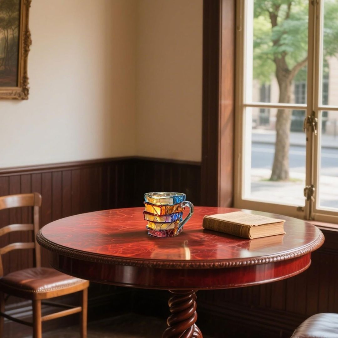 手作り3D本マグカップ - オリジナル