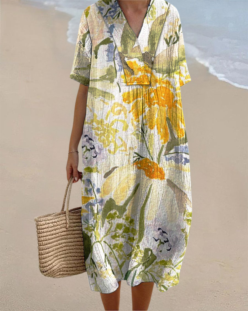 スタイリッシュコンフォートワンピース