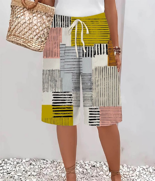 リニアデザインサマーパンツ