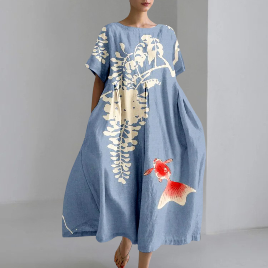 Patterned Maxi Dress