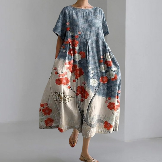 Patterned Maxi Dress