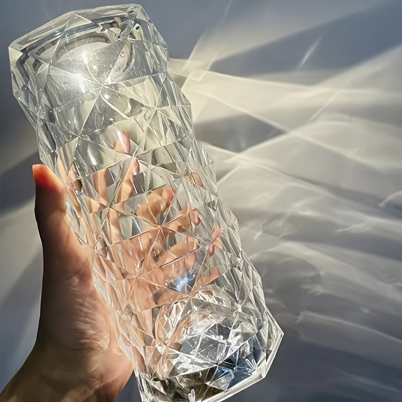 クリスタルダイヤモンド タッチ操作LEDナイトライト USB充電