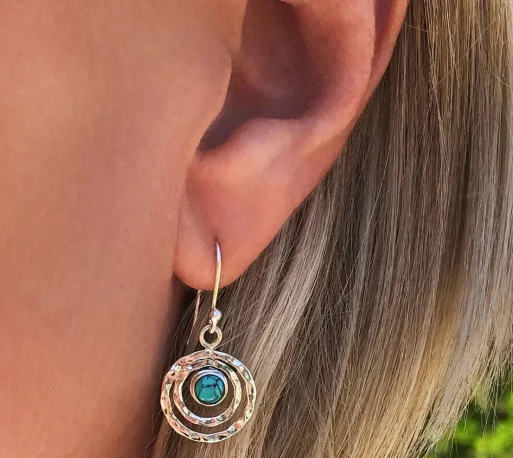 サトゥルナ | ボヘミアンターコイズイヤリング