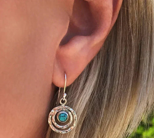 サトゥルナ | ボヘミアンターコイズイヤリング