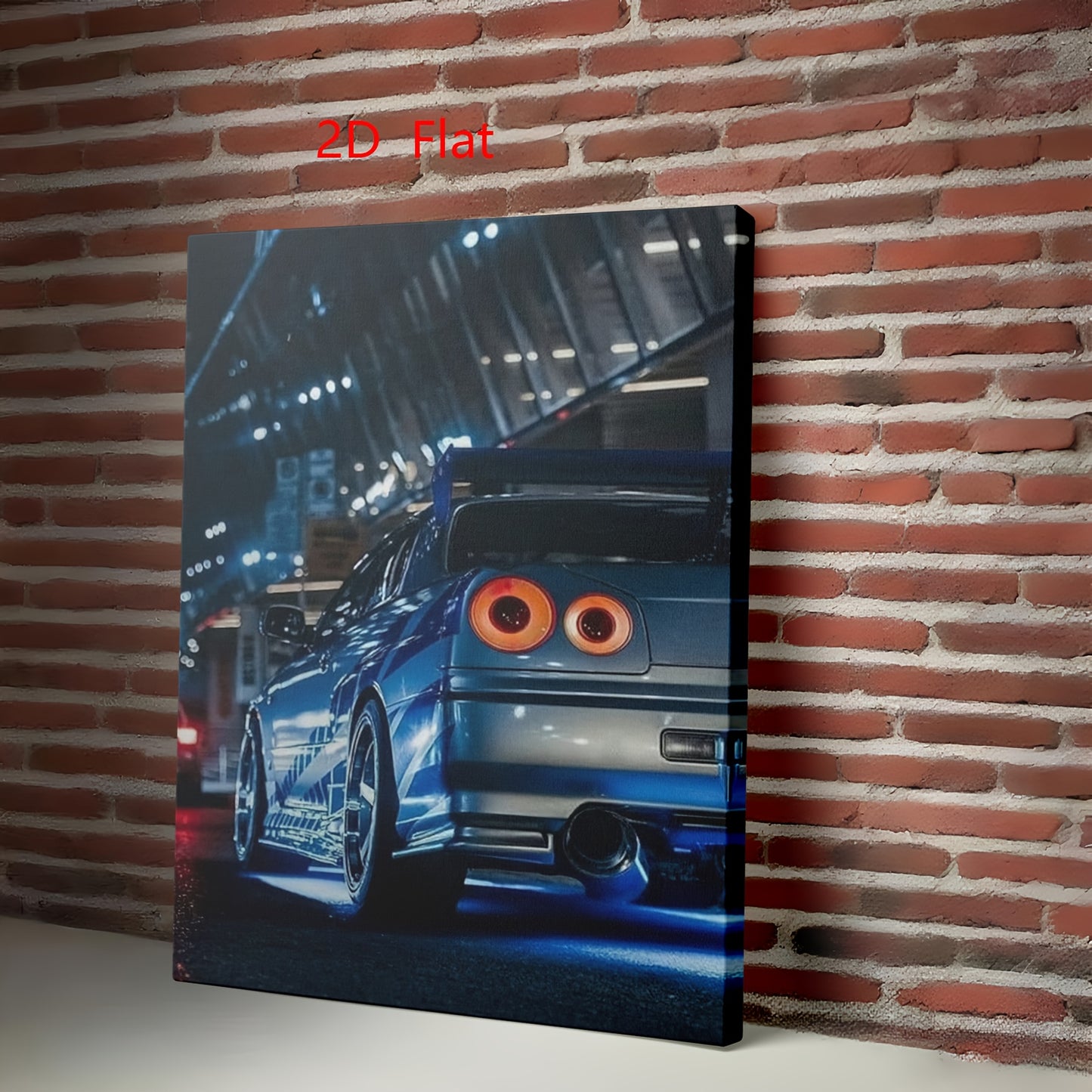 日産スカイラインR34 JDM アートキャンバスプリント