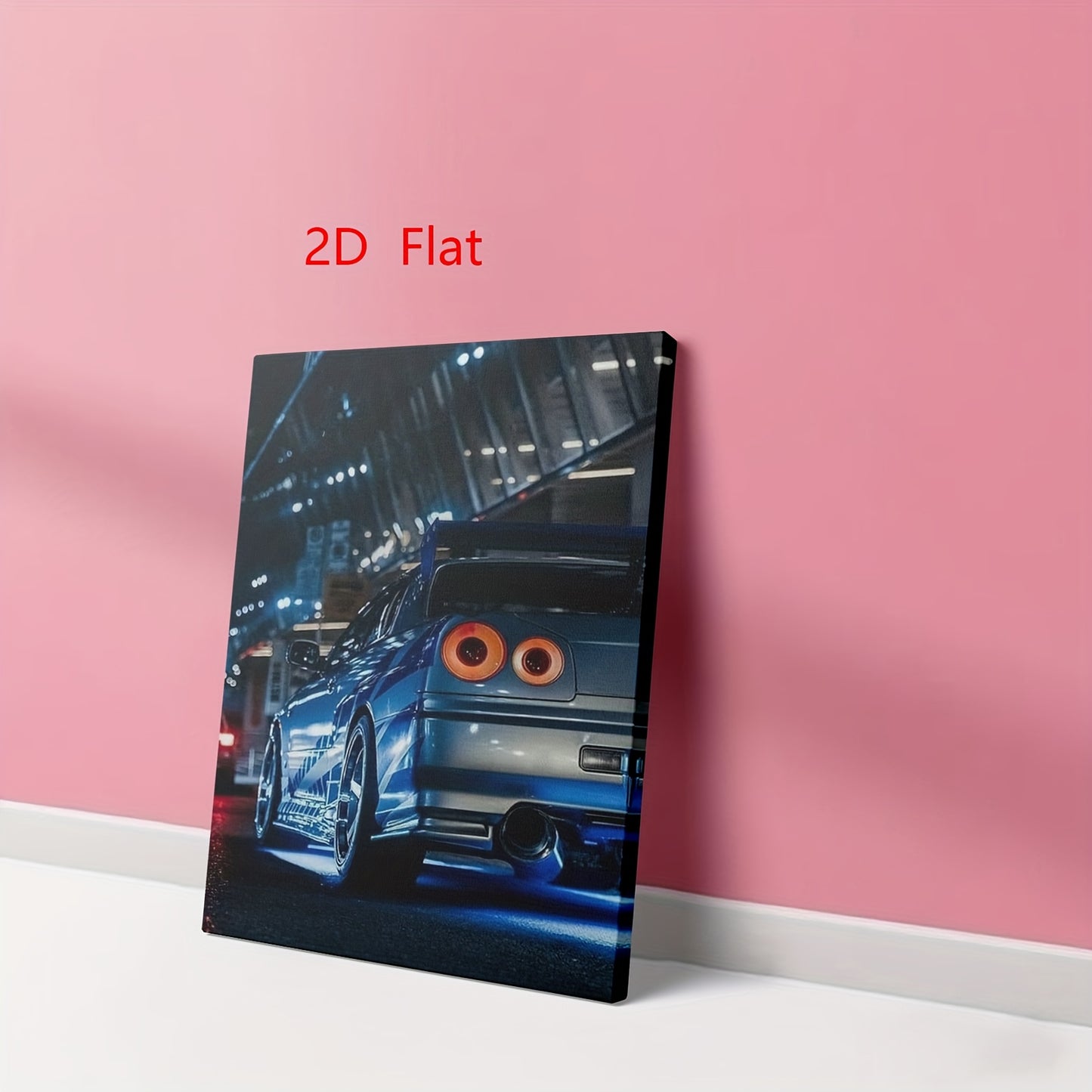 日産スカイラインR34 JDM アートキャンバスプリント