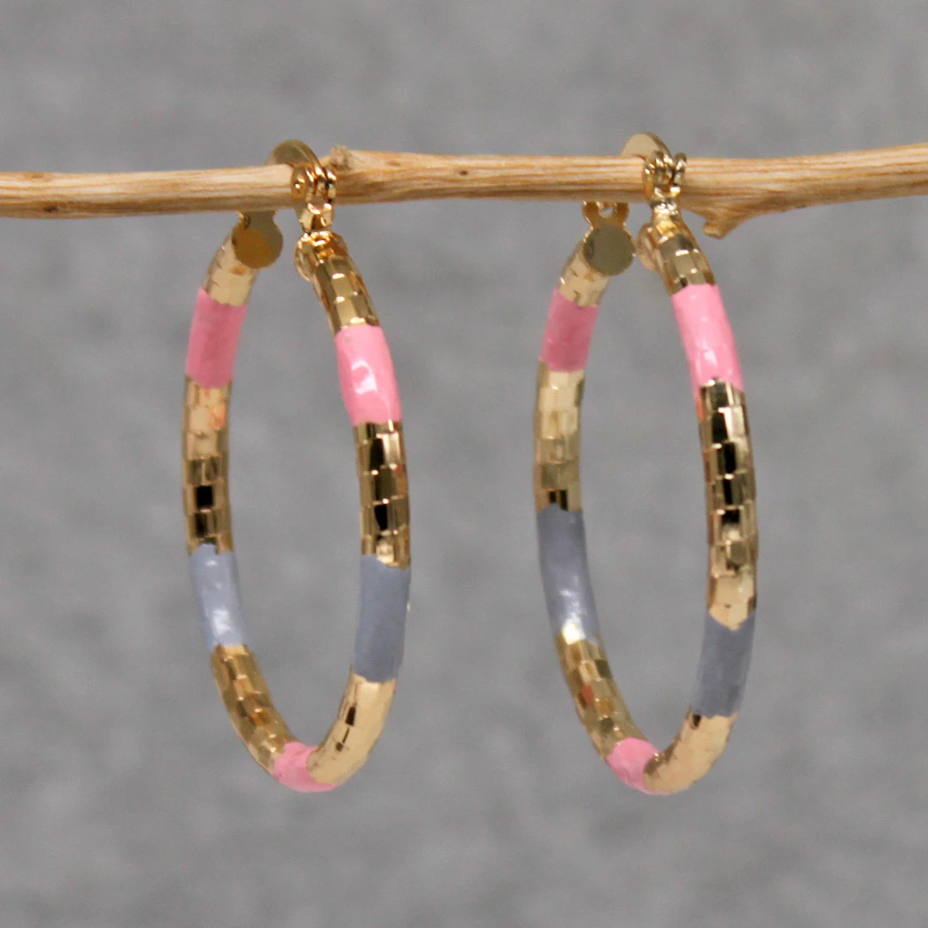 ヴィンテージ カラフル ピアス