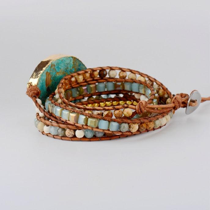 セラフィーナ | ナチュラルジャスパーストーンブレスレット